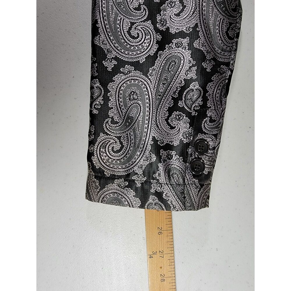 Montero Paisley Blazer Suit Jacket Sport Coat - Medium - Picture 5 of 10